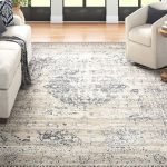 Lotus 0109 Vintage Digital Print Washable Area Rug
