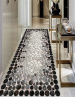 Lotus 2438Y Modern Digital Print Washable Area Rug