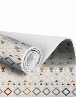 Lotus 4211 Modern Digital Print Washable Rectangle Area Rug