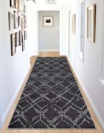 Lotus 4230 Modern Digital Print Washable Runner Rug