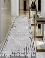 Lotus 4258 Modern Digital Print Washable Area Rug