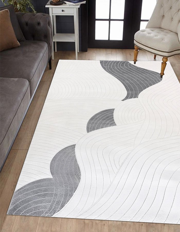 Lotus 4260 Modern Digital Print Washable Living Room Rug Lotus 4260 Modern Digital Print Washable Living Room Rug