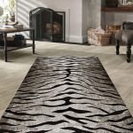 Lotus 4261 Modern Digital Print Washable Living Room Rug