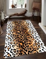 Lotus 4264 Modern Digital Print Washable Living Room Rug