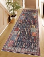 Lotus 4267 Vintage Digital Print Washable Area Rug