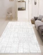 Lotus 4286 Modern Digital Print Washable Living Room Rug