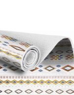 Lotus 4287 Modern Digital Print Washable Area Rug