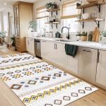 Lotus 4287 Modern Dijital Baskı Yıkanabilir Mutfak Halısı