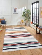Lotus 4288 Modern Digital Print Washable Living Room Rug
