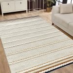Lotus 4291 Modern Digital Print Washable Living Room Rug