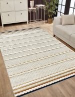 Lotus 4291 Modern Digital Print Washable Living Room Rug