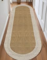 Lotus 4292 Modern Dijital Baskı Yıkanabilir Oval Yolluk