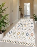 Lotus 4312 Modern Digital Print Washable Area Rug
