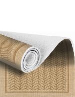 Lotus 4330 Beige Modern Digital Print Rectangle Washable Area Rug