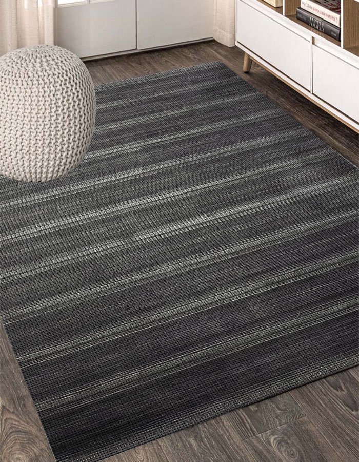Lotus 4333 Black Modern Digital Print Washable Living Room Rug Lotus 4333 Black Modern Digital Print Washable Living Room Rug