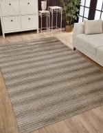 Lotus 4333 Brown Modern Digital Print Washable Living Room Rug