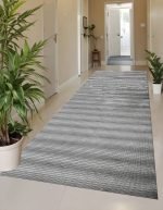 Lotus 4333 Gray Modern Digital Print Washable Area Rug