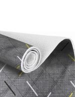 Lotus 4337 Modern Digital Print Washable Rectangle Area Rug