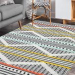 Lotus 4339 Modern Digital Print Washable Living Room Rug