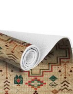 Lotus 4359 Scandinavian Digital Print Washable Area Rug