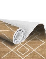 Lotus 4370 Modern Digital Print Washable Rectangle Area Rug