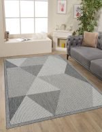 Lotus 4396 Modern Digital Print Washable Rectangle Living Room Rug