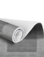 Lotus 4421 Gray Modern Digital Print Washable Rectangle Area Rug