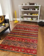 Lotus 6124 Ethnic Digital Print Washable Area Rug