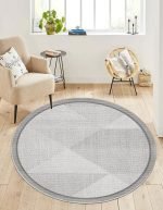Lotus 8112 Gray Modern Digital Print Washable Area Rug - Image 2